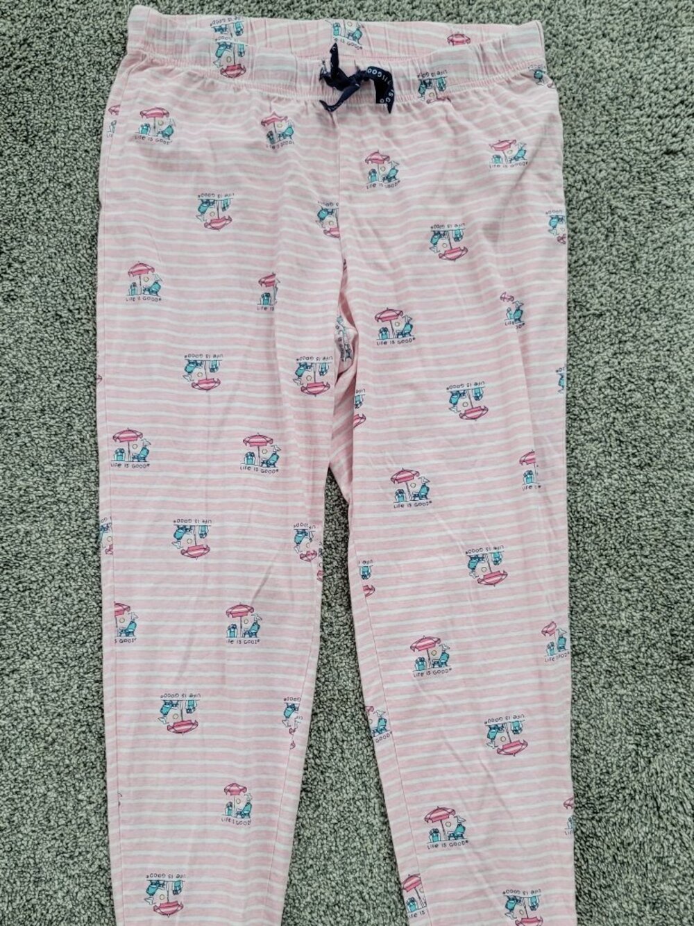 Life is good Juniors Sleep Pants Medium, Pre-Owned in Good Condition! Soft Cozy